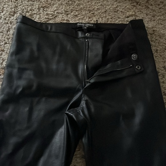 David Lerner New York vegan leather pants - Picture 3 of 6